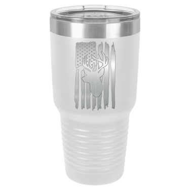 US Flag Design Tumbler